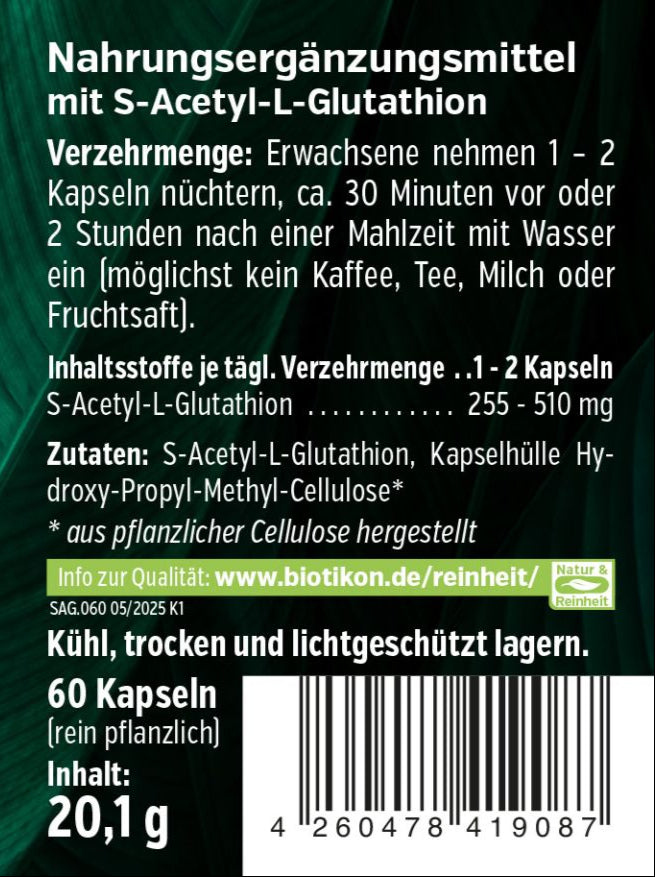 S-acetyl glutathione