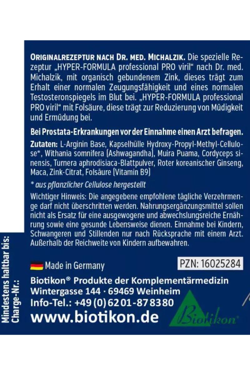 Hyper-Formula professional PRO viril