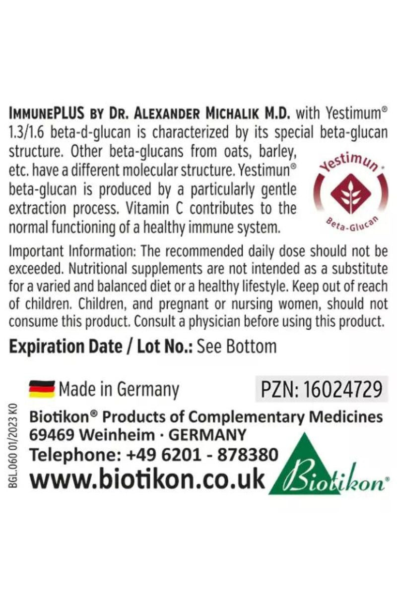 ImmunePLUS Beta-Glucan 85