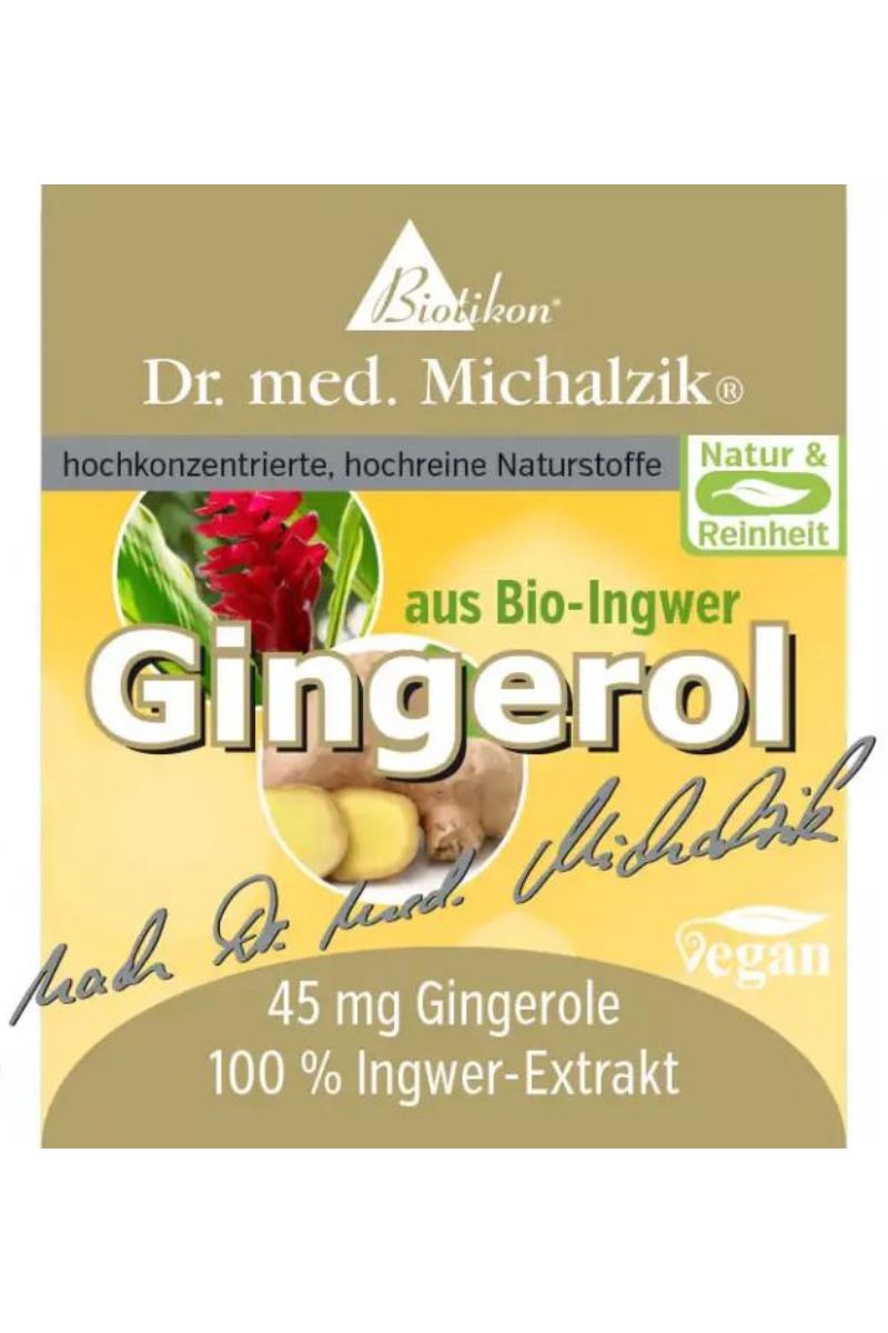 Gingerol from Organic Ginger