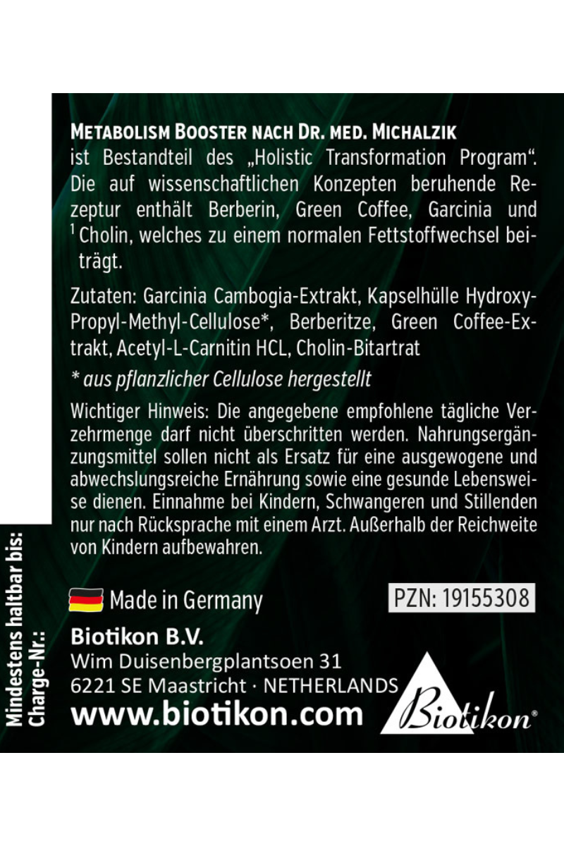 Holistic Transformation Metabolism Booster