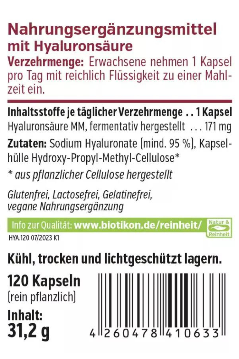 Hyaluronic Acid MM Forte