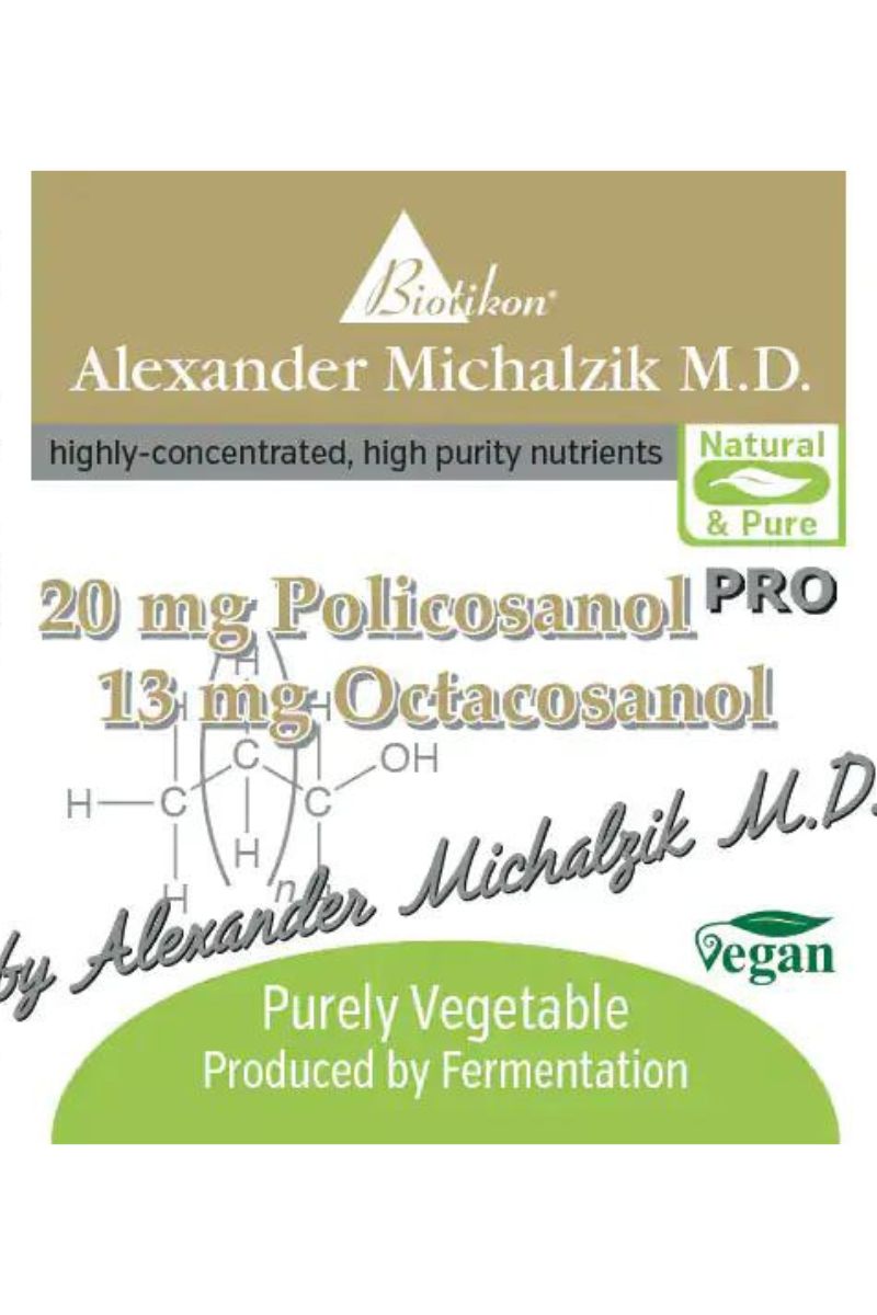 Policosanol 20 mg PRO Octacosanol 13 mg