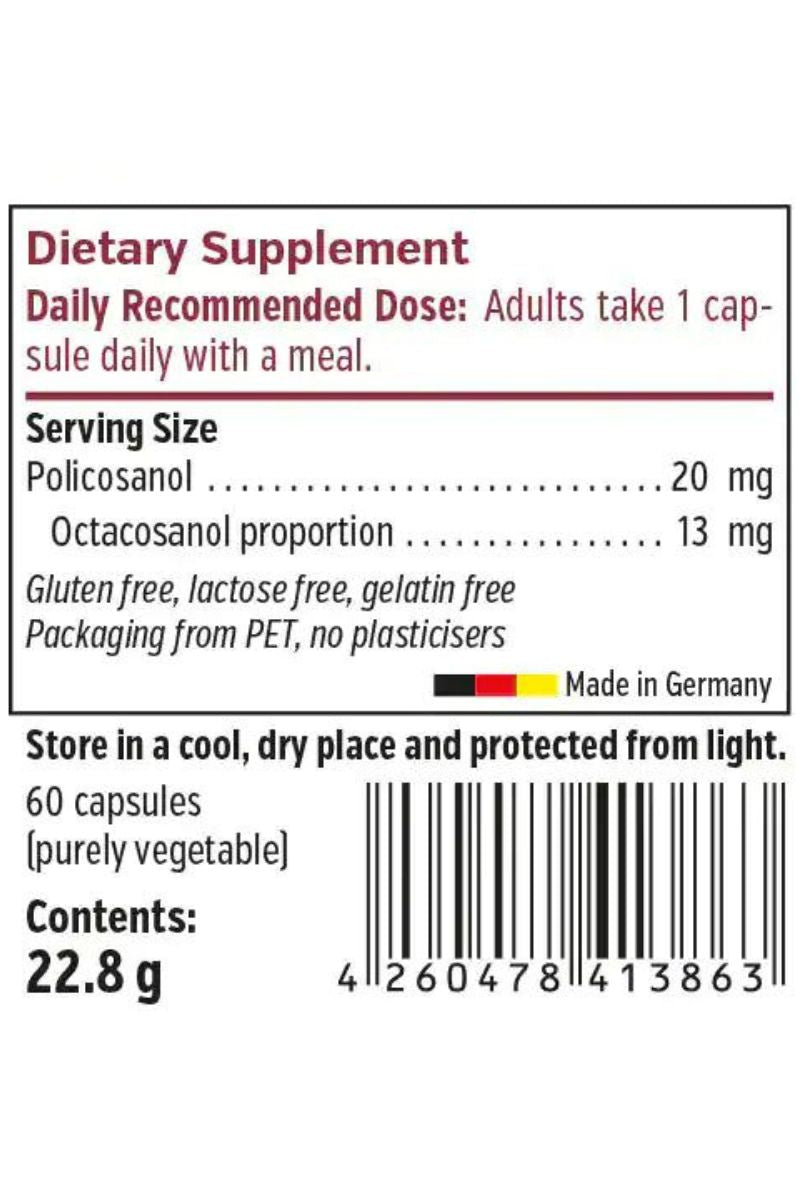 Policosanol 20 mg PRO Octacosanol 13 mg