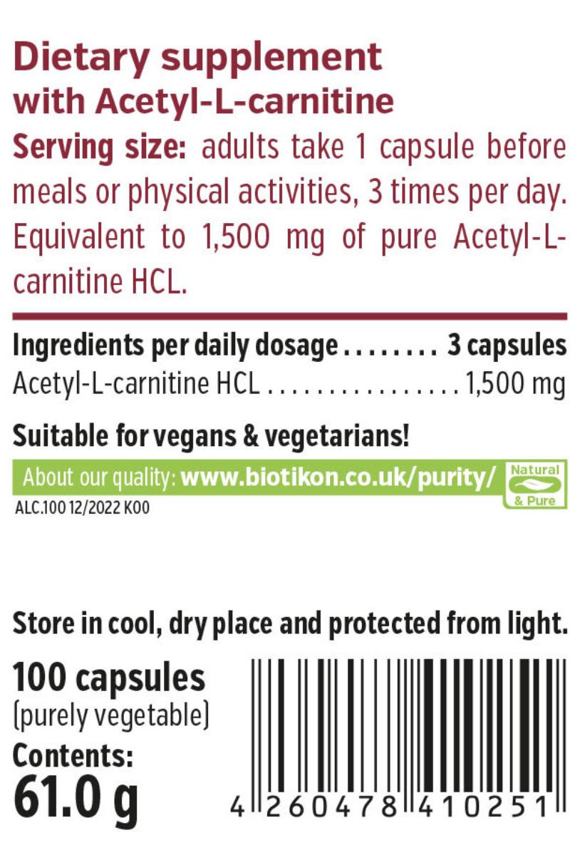 homebrew l carnitine L-CARNITINE 500 mg main image 0