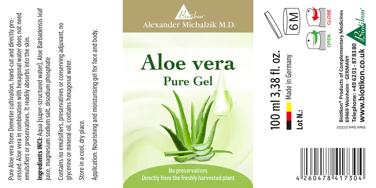 reines aloe vera gel als gleitmittel BIO BALANCE Aloe Vera Wasserbasis Gleitmittel 150 ml main image 0