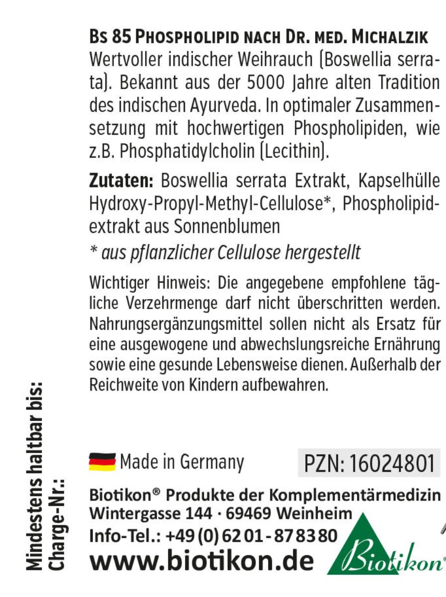 Fosfolípidos de incienso BS-85