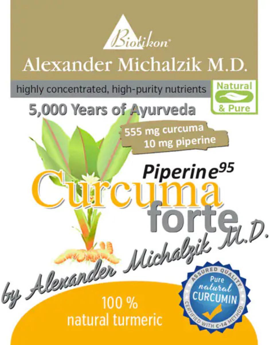 Curcuma Piperine forte - Gurkemeje-ekstrakt