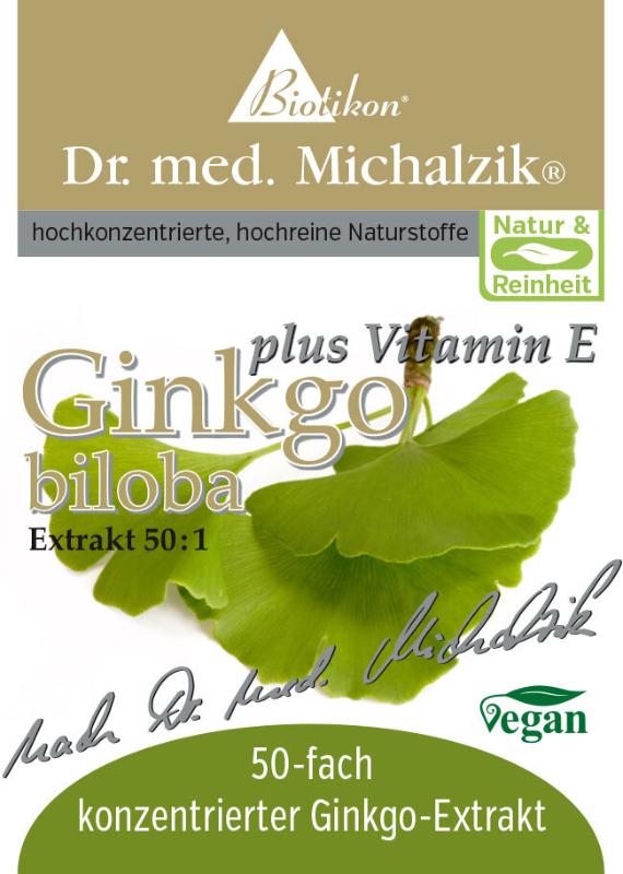Ginkgo plus Vitamin E