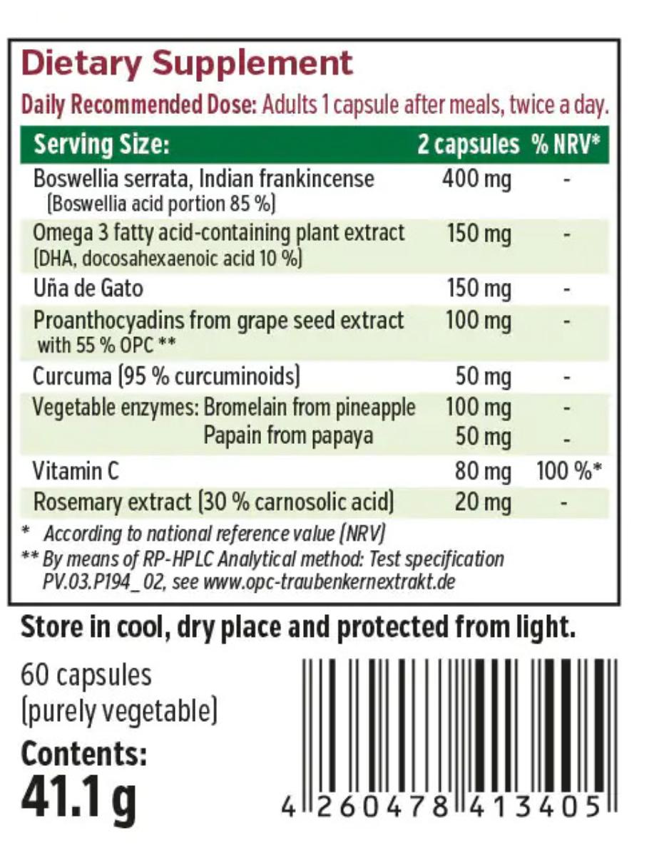 Joint formula II with frankincense