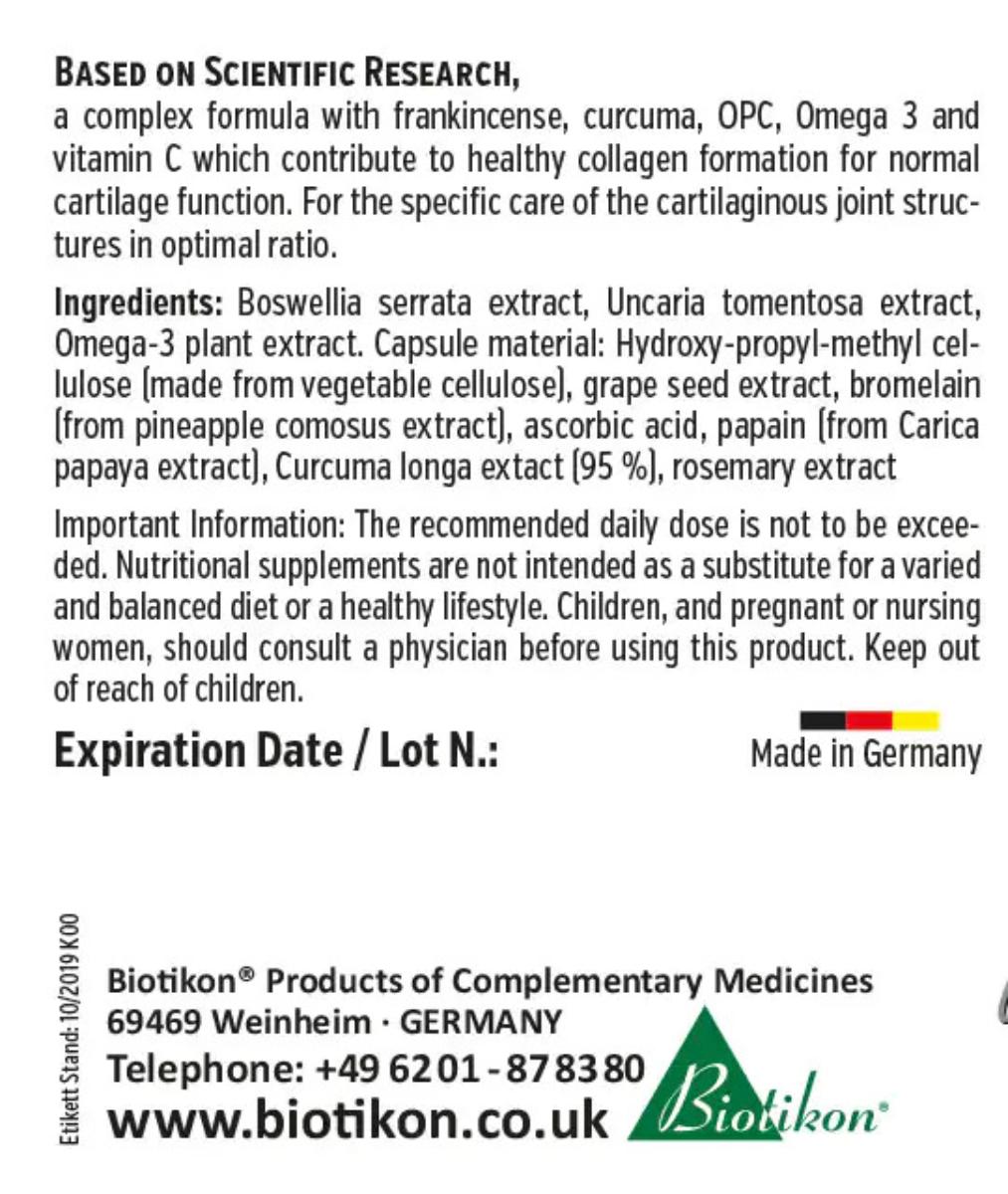 Joint formula II with frankincense