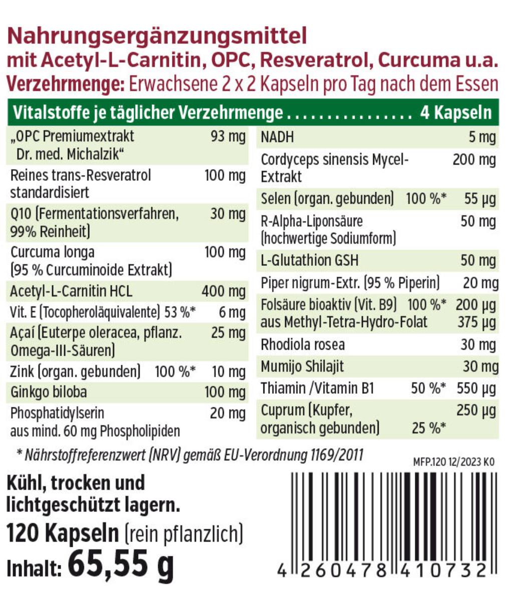 Mitochondrium forte PRO + PQQ - Bundle