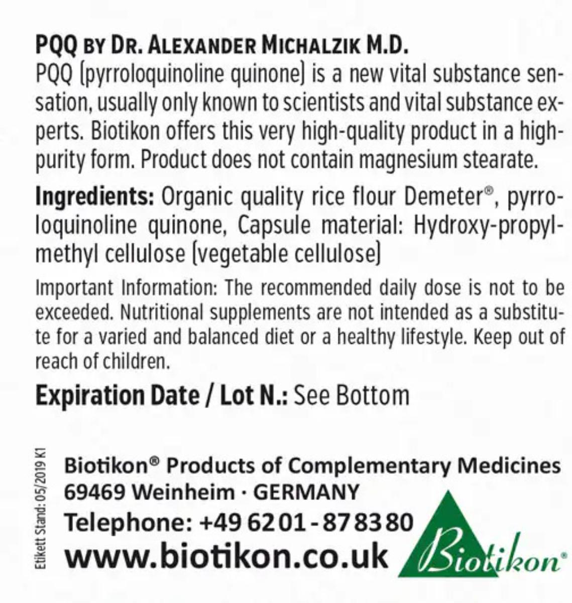 Mitochondrium forte PRO + PQQ - Bundle