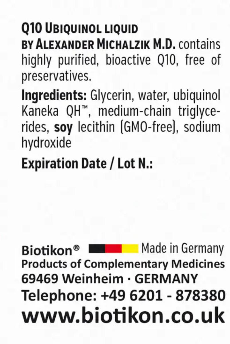 Ubiquinol Q10 liquid