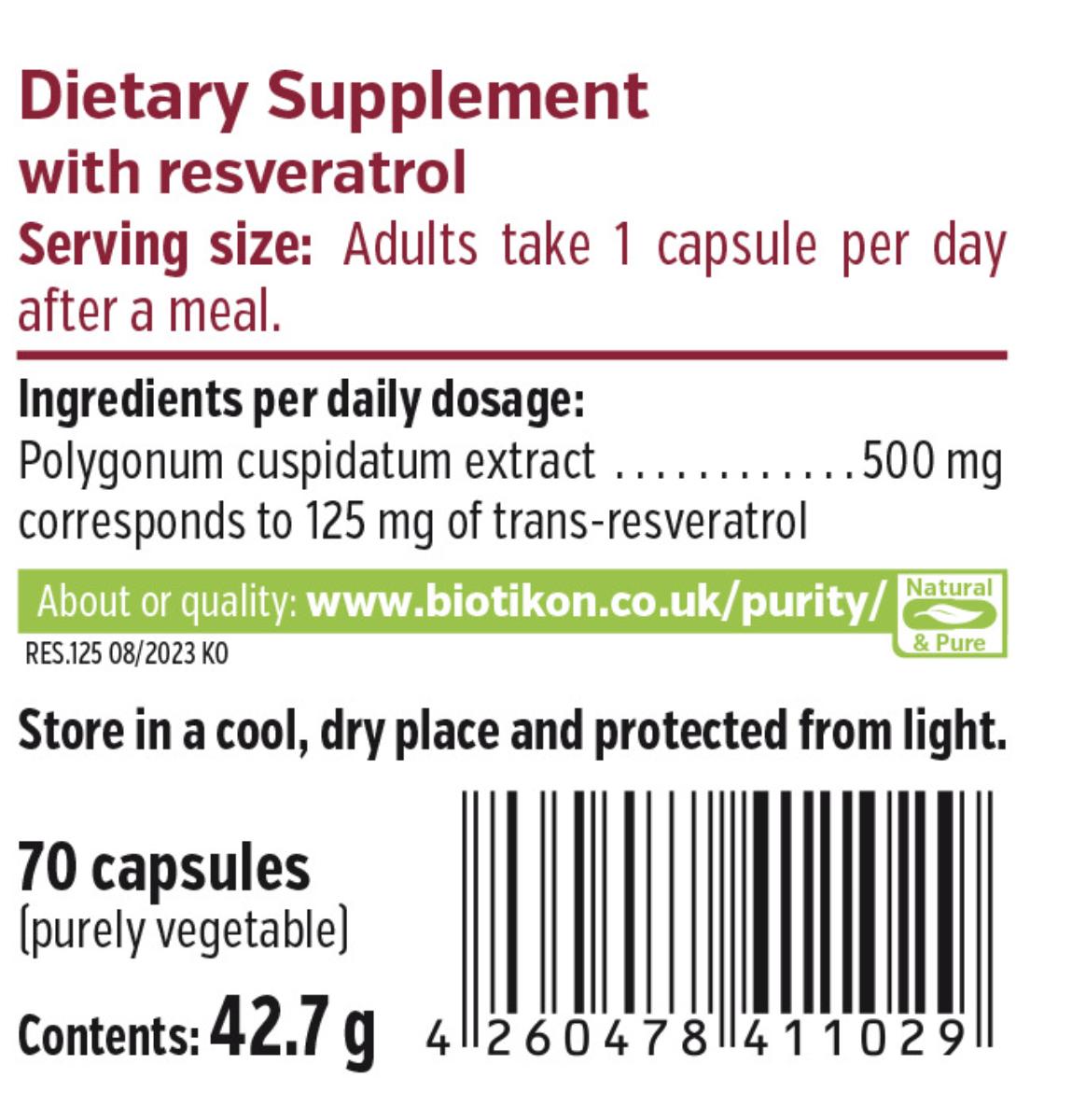 Resveratrol 125