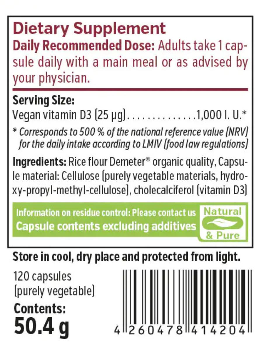 Vegan Vitamin D3