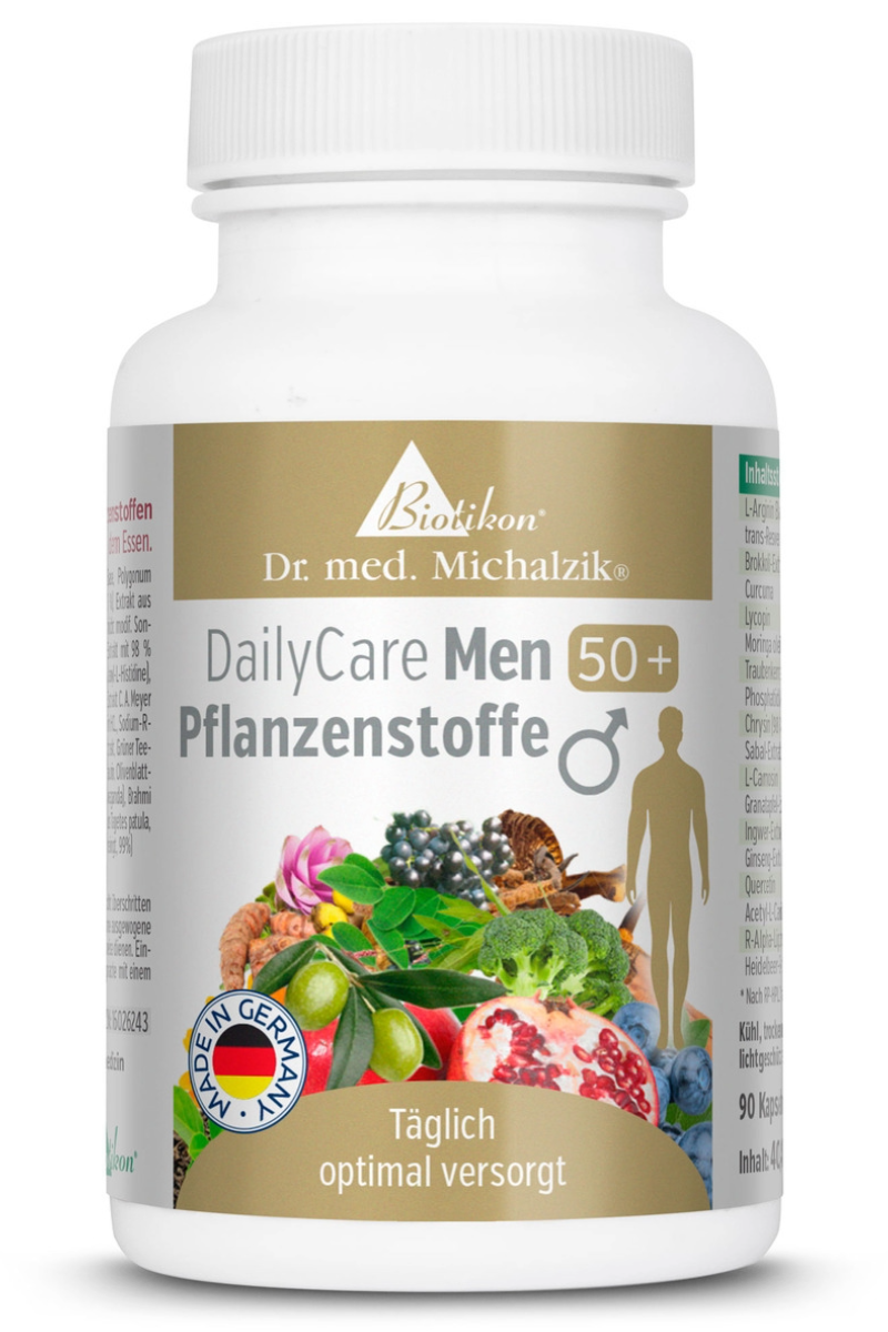 
                    
                      DailyCare Menn 50+ Plantestoffer
                    
                  