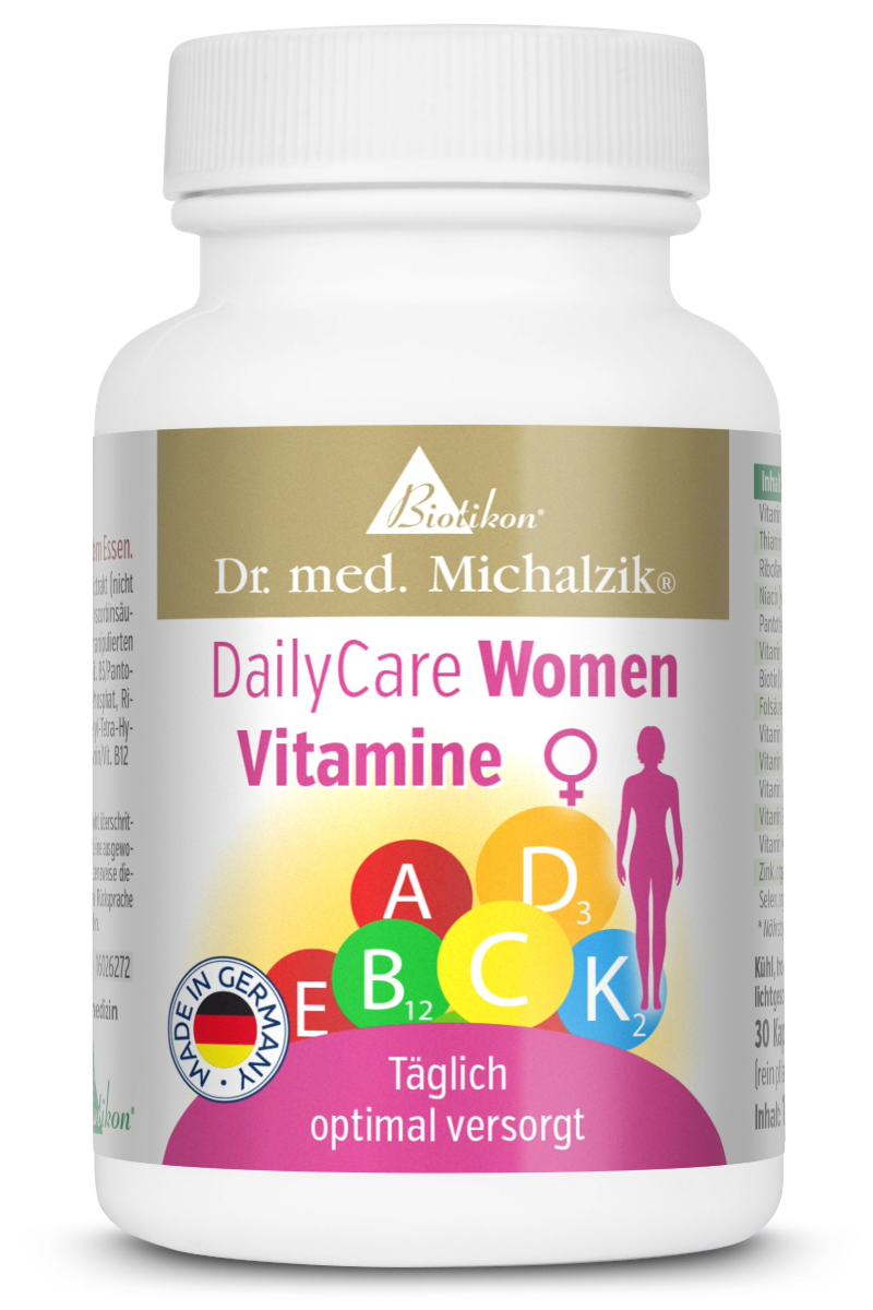 
                    
                      DailyCare kvinner multivitaminer
                    
                  