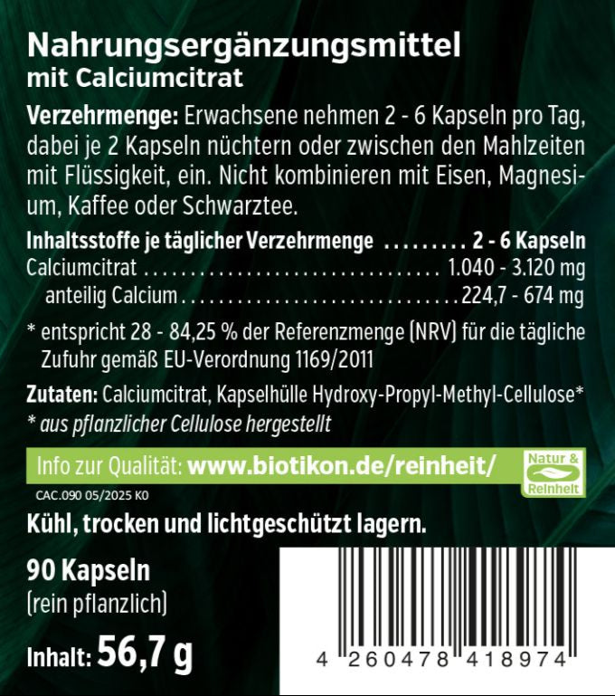 
                    
                      Calcium citrate
                    
                  