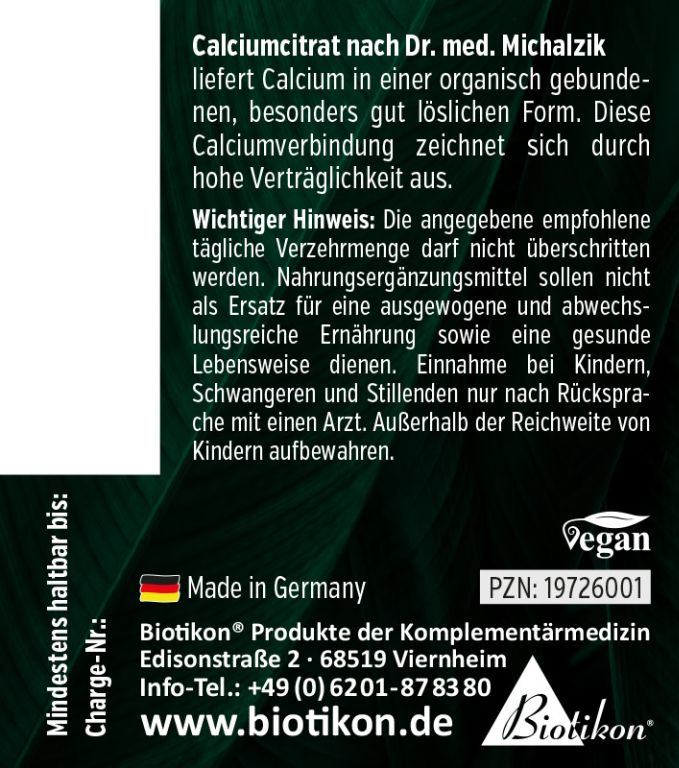 
                    
                      Calcium citrate
                    
                  