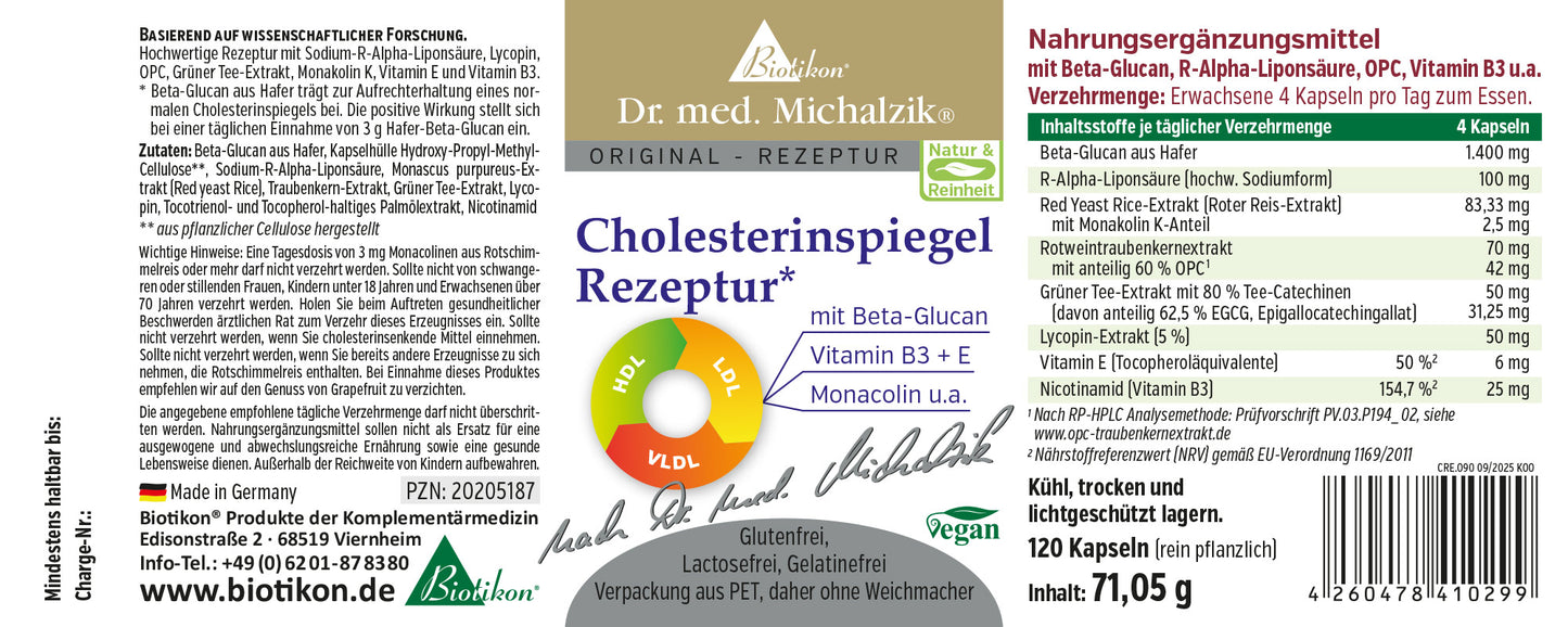 
                    
                      Regulador de nível de colesterol
                    
                  