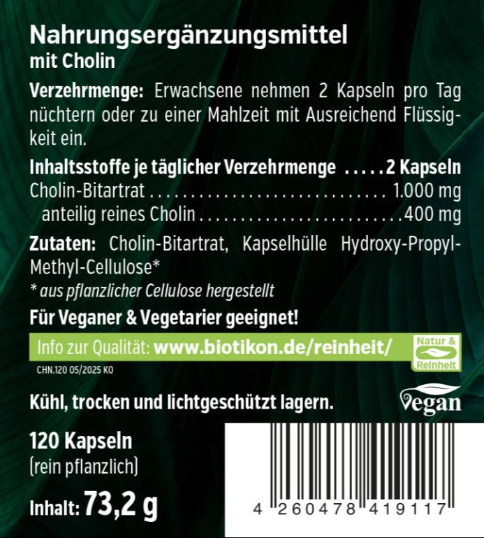 
                    
                      Choline
                    
                  