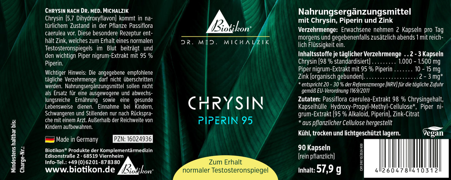 
                    
                      Chrysin Piperine
                    
                  