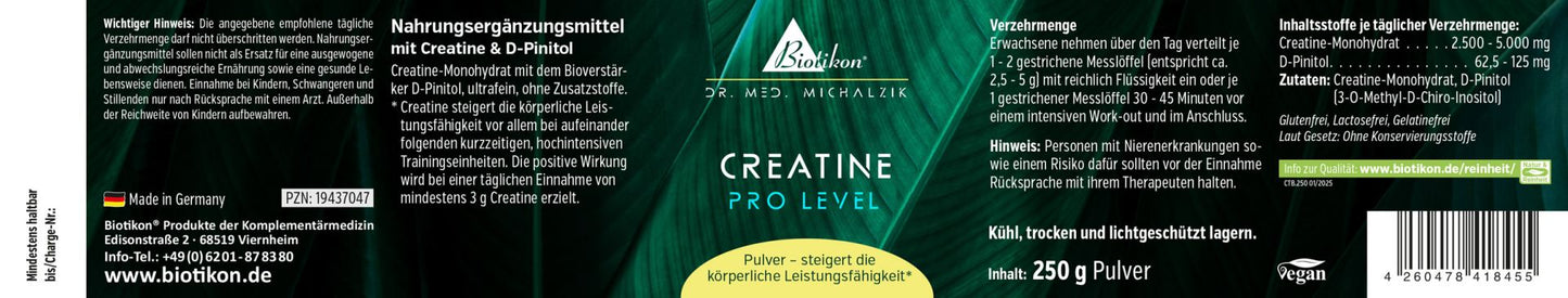 
                    
                      Creatine Pro Level Powder
                    
                  