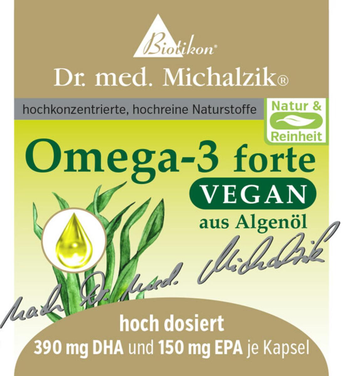
                    
                      Omega-3 forte vegan - 30 capsule
                    
                  