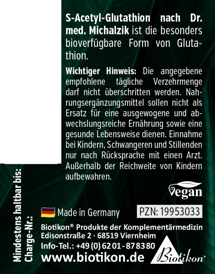 
                    
                      S-acetyl glutathione
                    
                  
