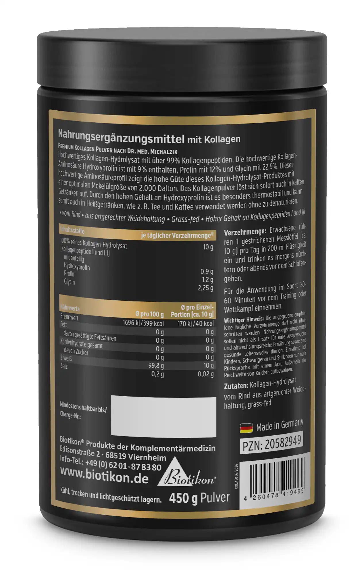 
                    
                      Premium Pure Collagen Hydrolysate – Powder
                    
                  