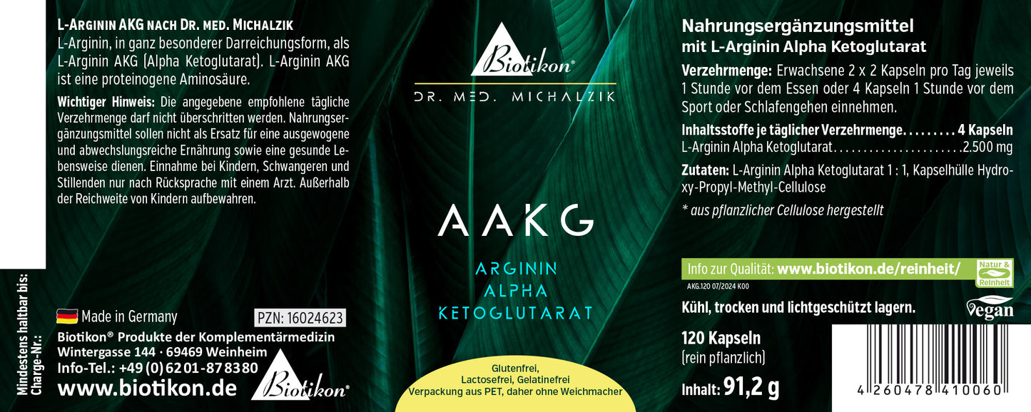 
                    
                      Arginine Alpha-Ketoglutarate
                    
                  