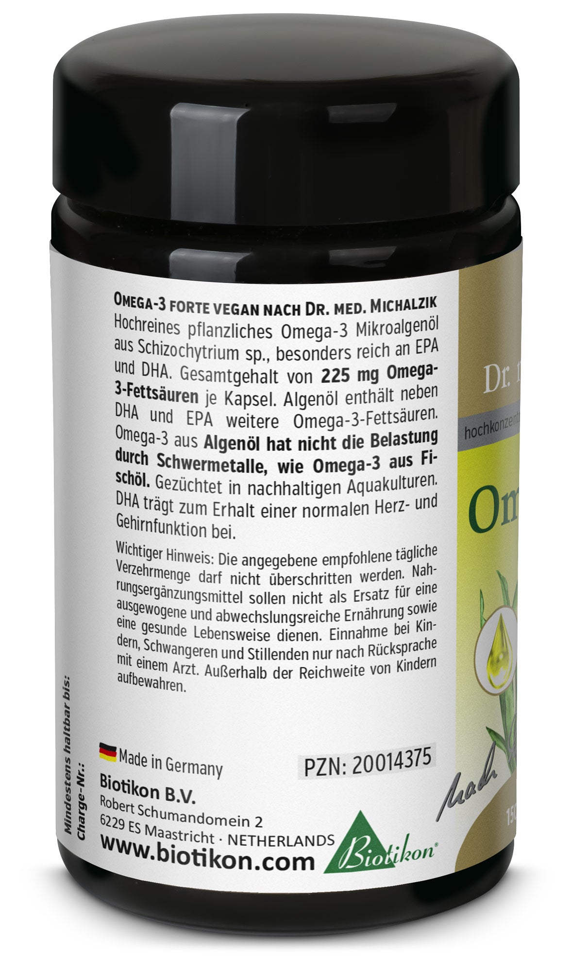 
                    
                      Omega-3 forte vegano
                    
                  