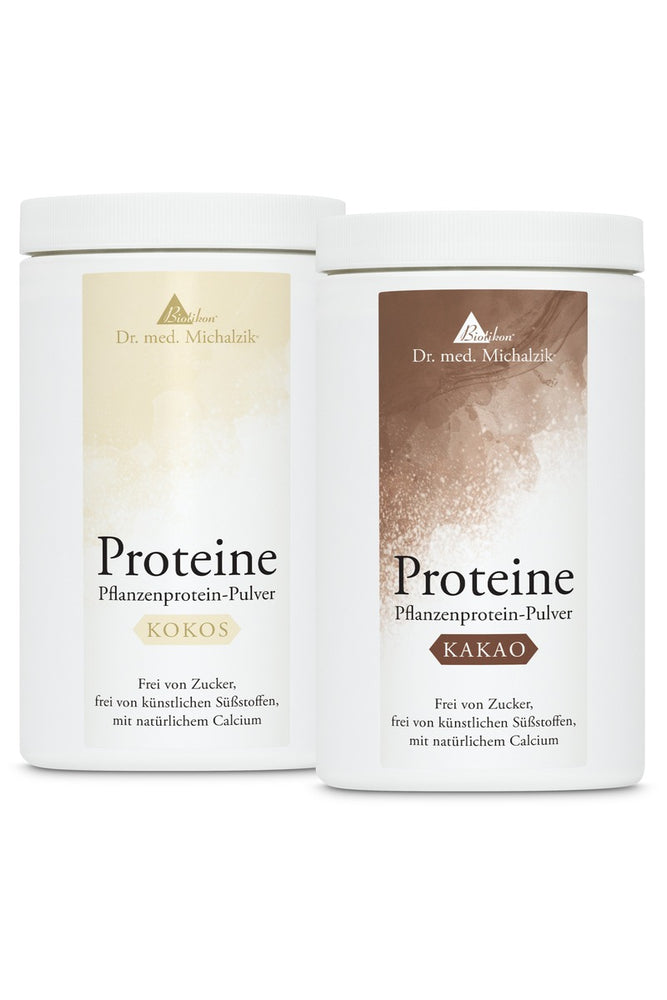 
                    
                      Pachet 2 Proteine ​​- Cacao + Cocos
                    
                  