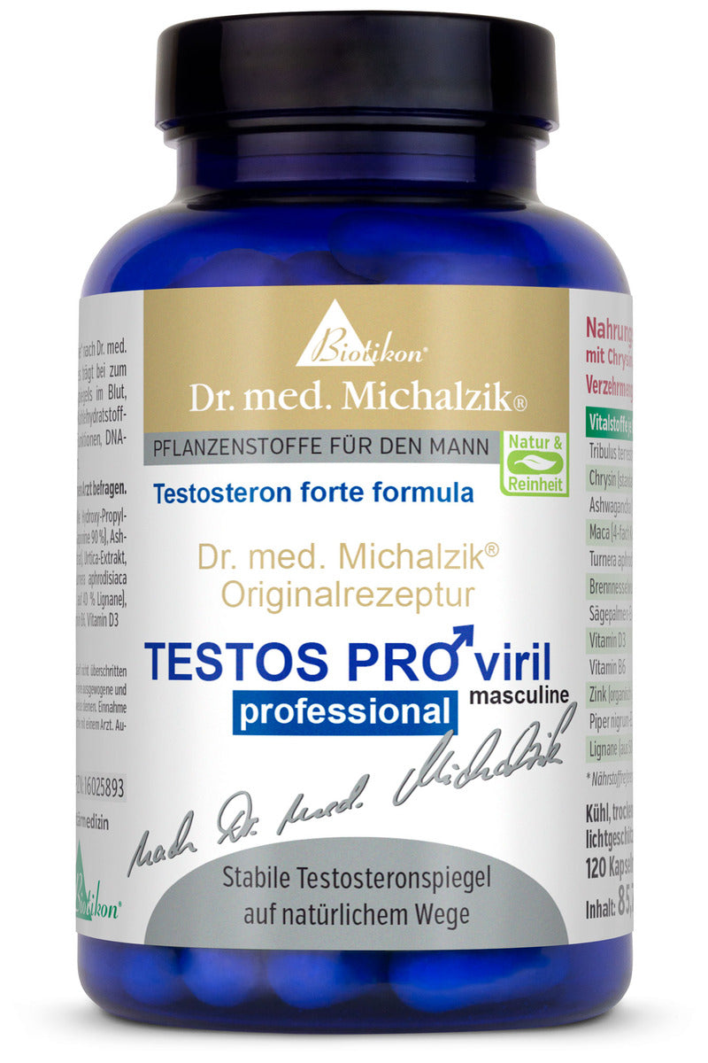 
                    
                      Testos PRO viril maskulin Professional
                    
                  