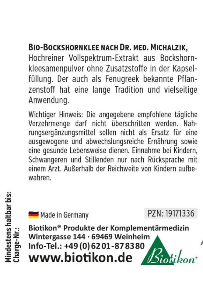
                    
                      Fenugrec bio
                    
                  