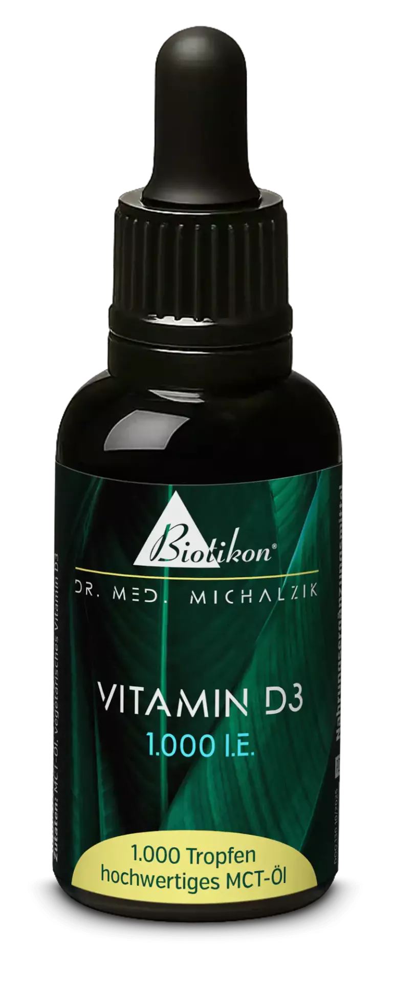 
                    
                      Vitamin D3 1.000 I.E. Tropfen
                    
                  