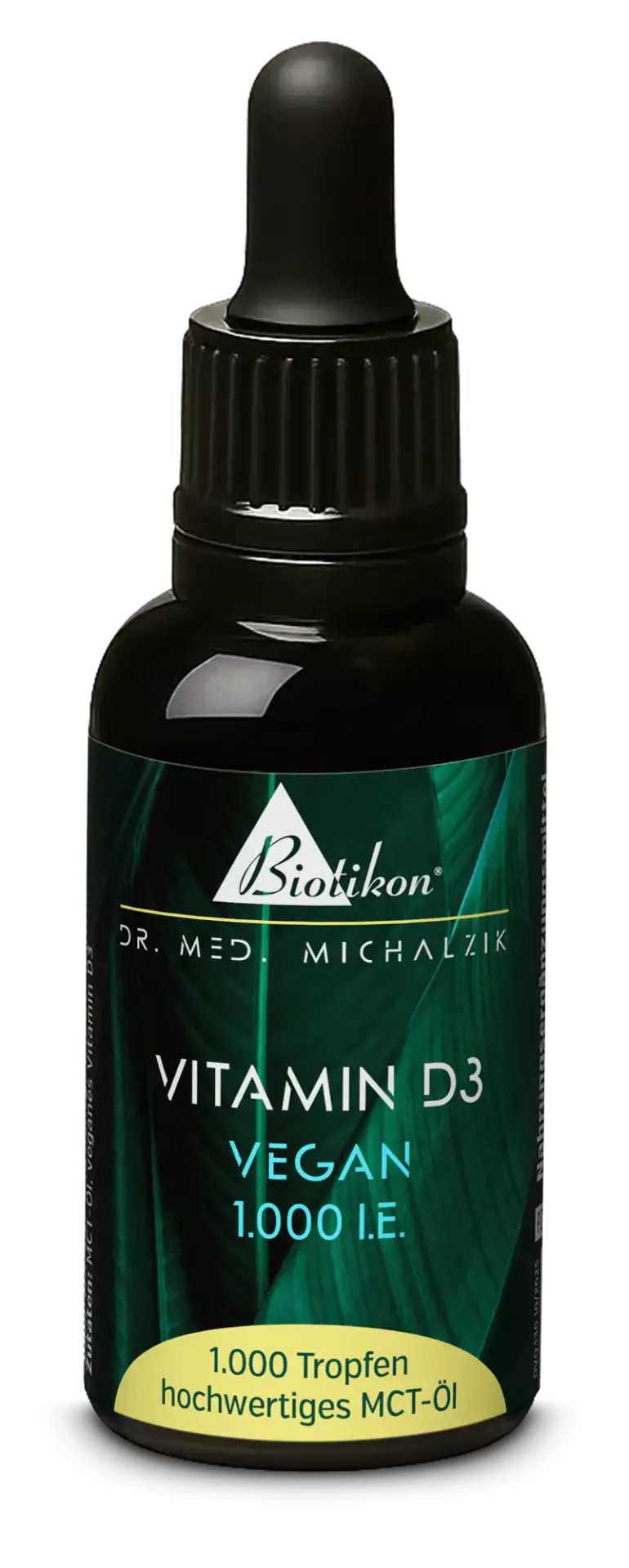 
                    
                      Vitamin D3 1.000 I.E. Tropfen vegan
                    
                  