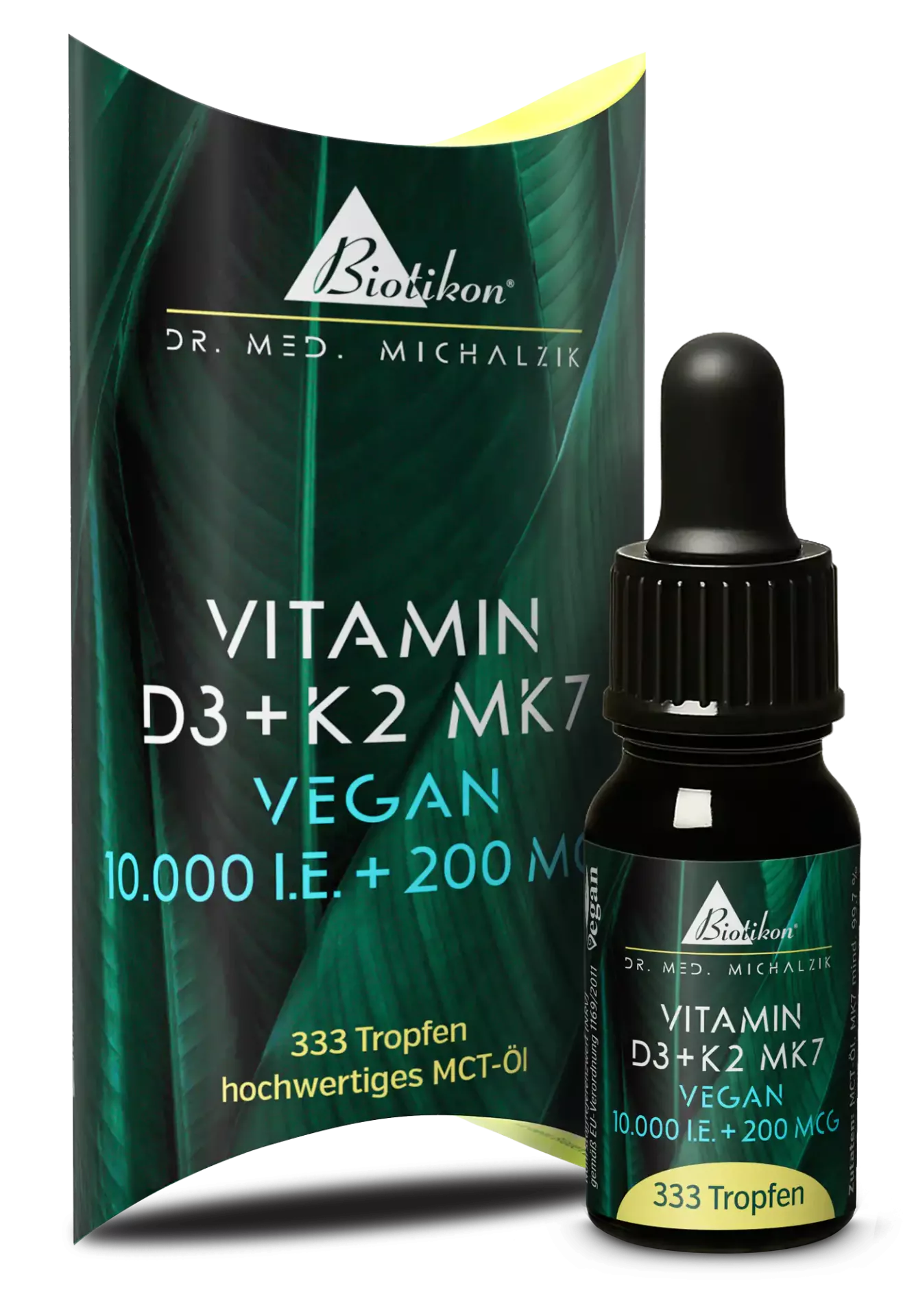 
                    
                      Vitamin D3 + K2 MK7 10.000 I.E. + 200 MCG Tropfen vegan
                    
                  