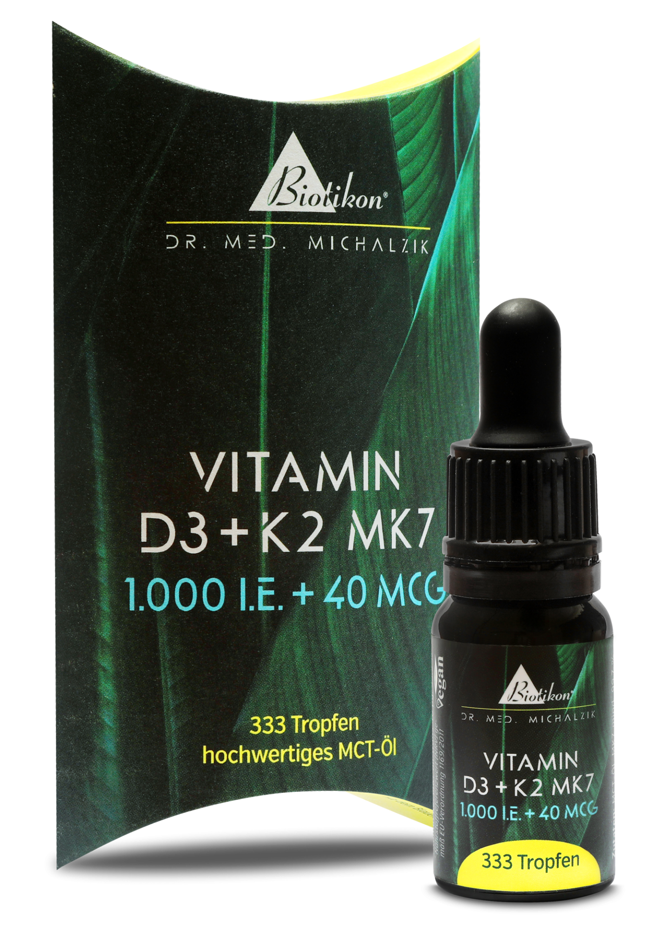 
                    
                      Vitamin D3 + K2 MK7, 1,000 IU + 40 mcg (10 ml)
                    
                  