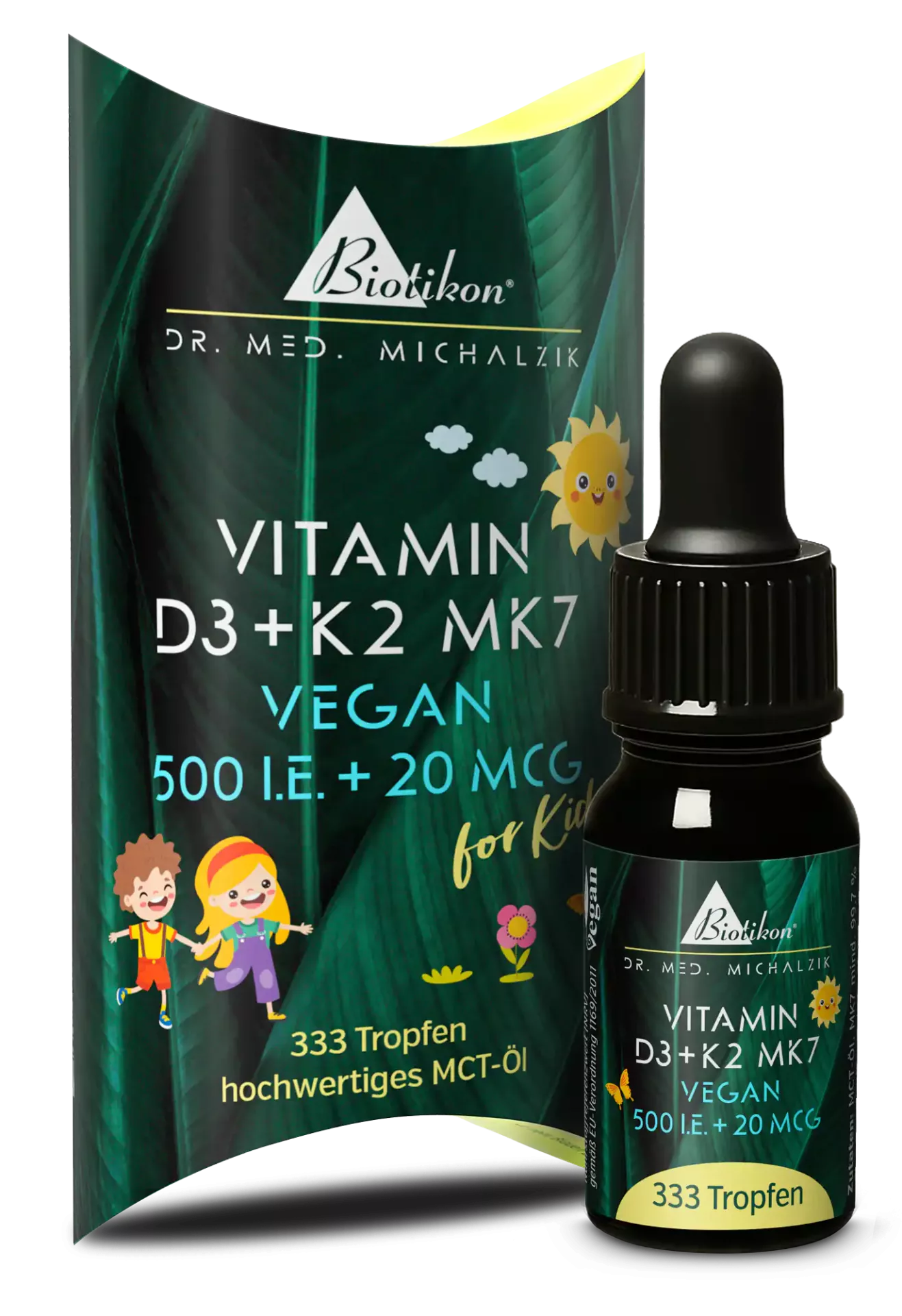 
                    
                      Vitamin D3+ K2 MK7 vegan 500 I.E.+20 MCG
                    
                  