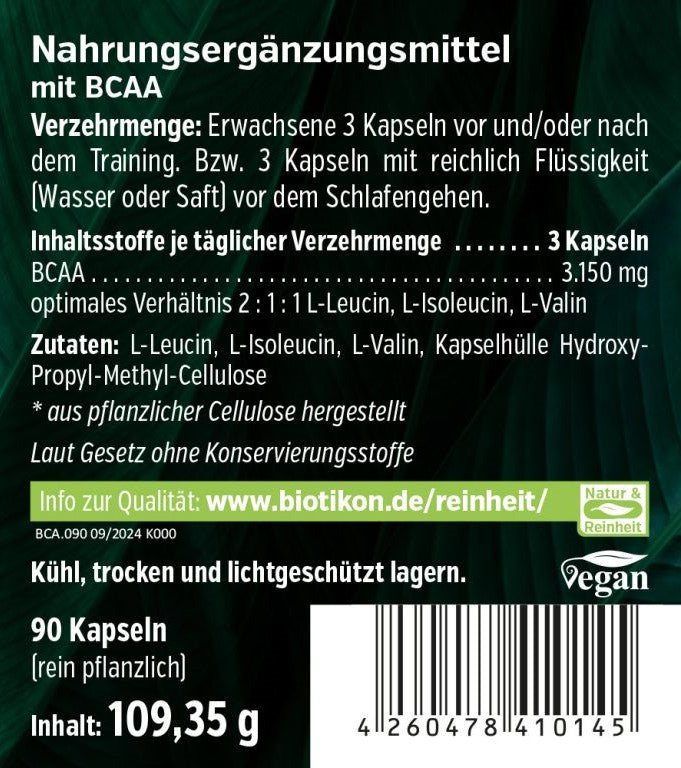
                    
                      BCAA
                    
                  