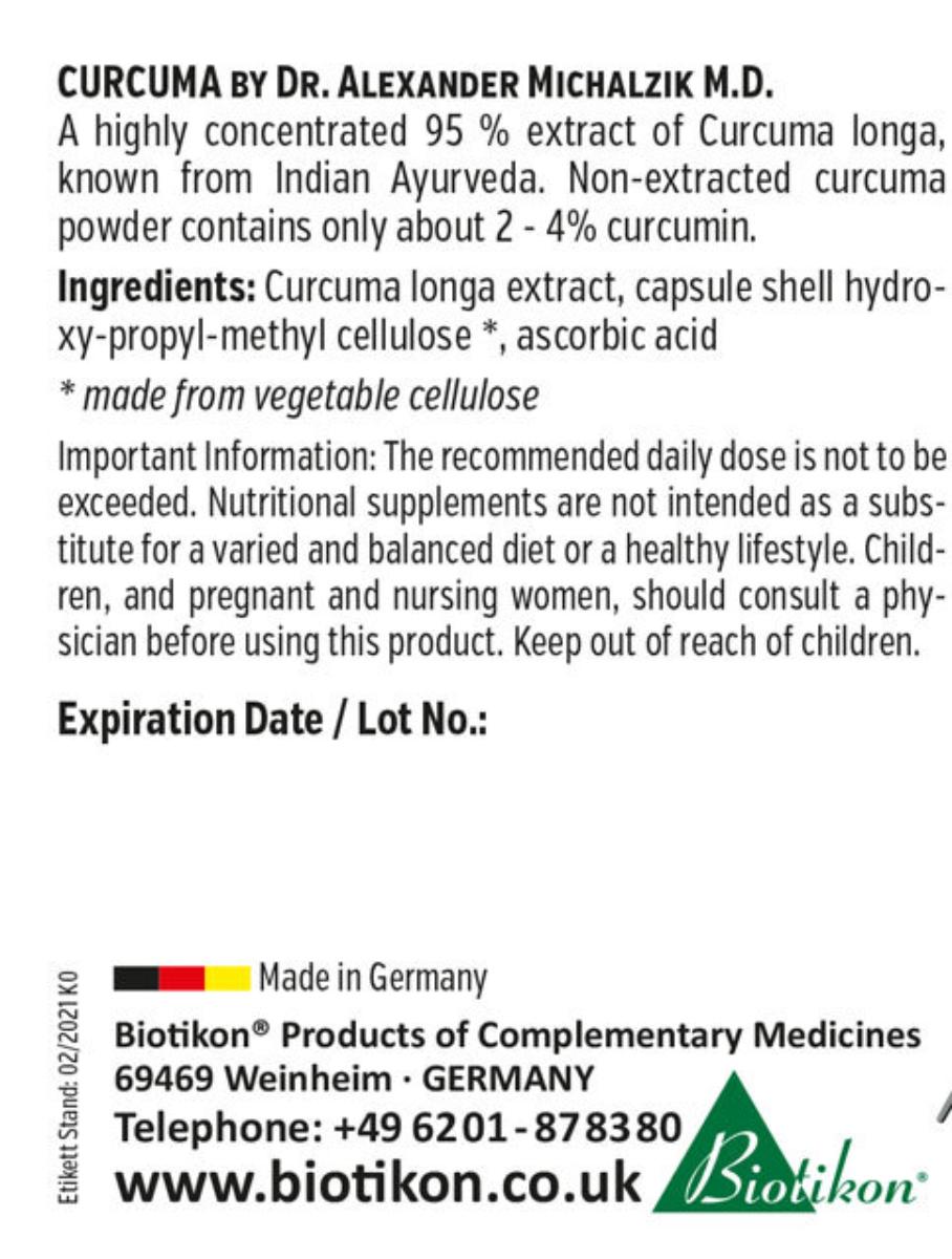 Curcuma – biotikon®