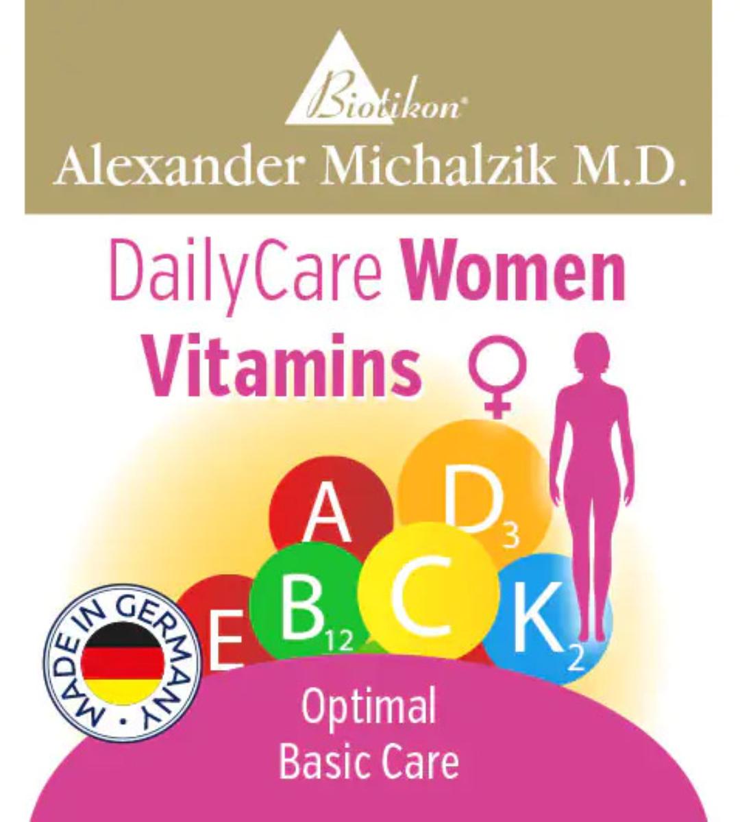 
                    
                      DailyCare kvinner multivitaminer
                    
                  