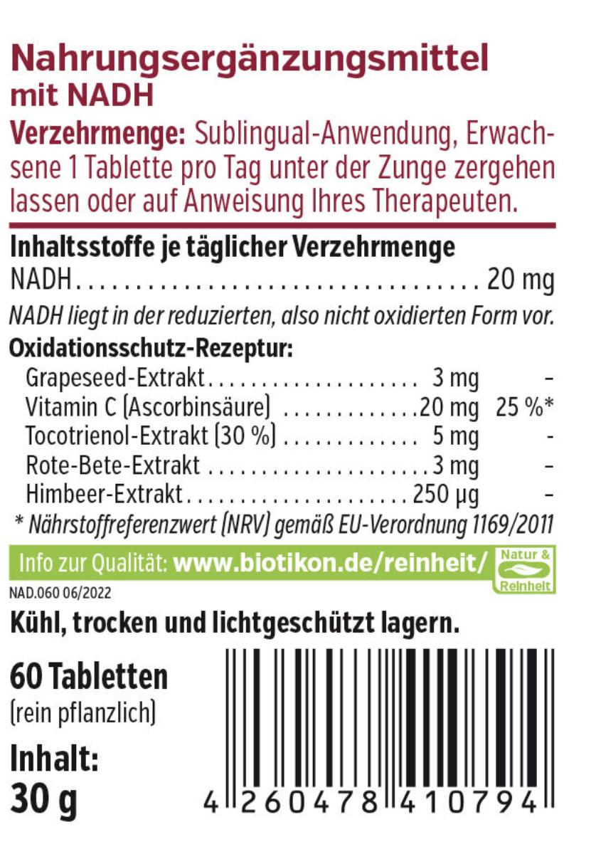 
                    
                      NADH sublingual
                    
                  