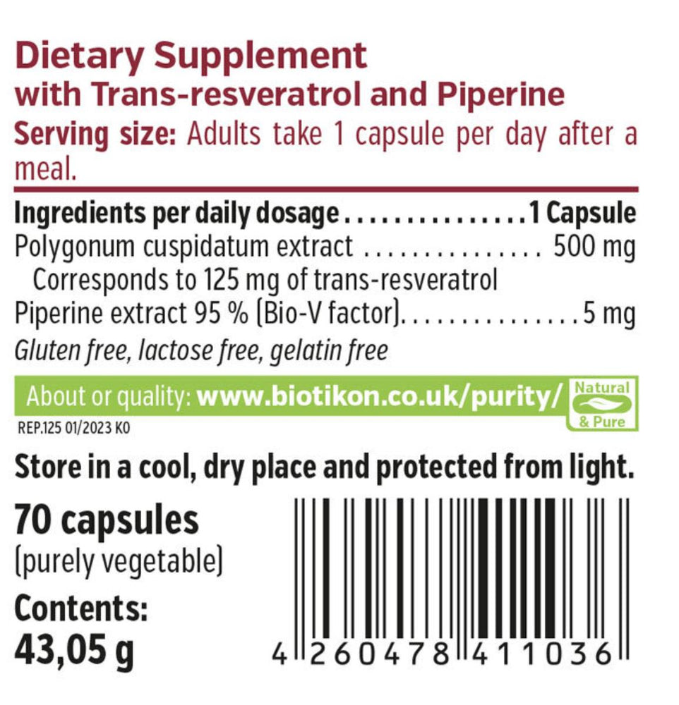
                    
                      Resveratrol 125 PRO
                    
                  