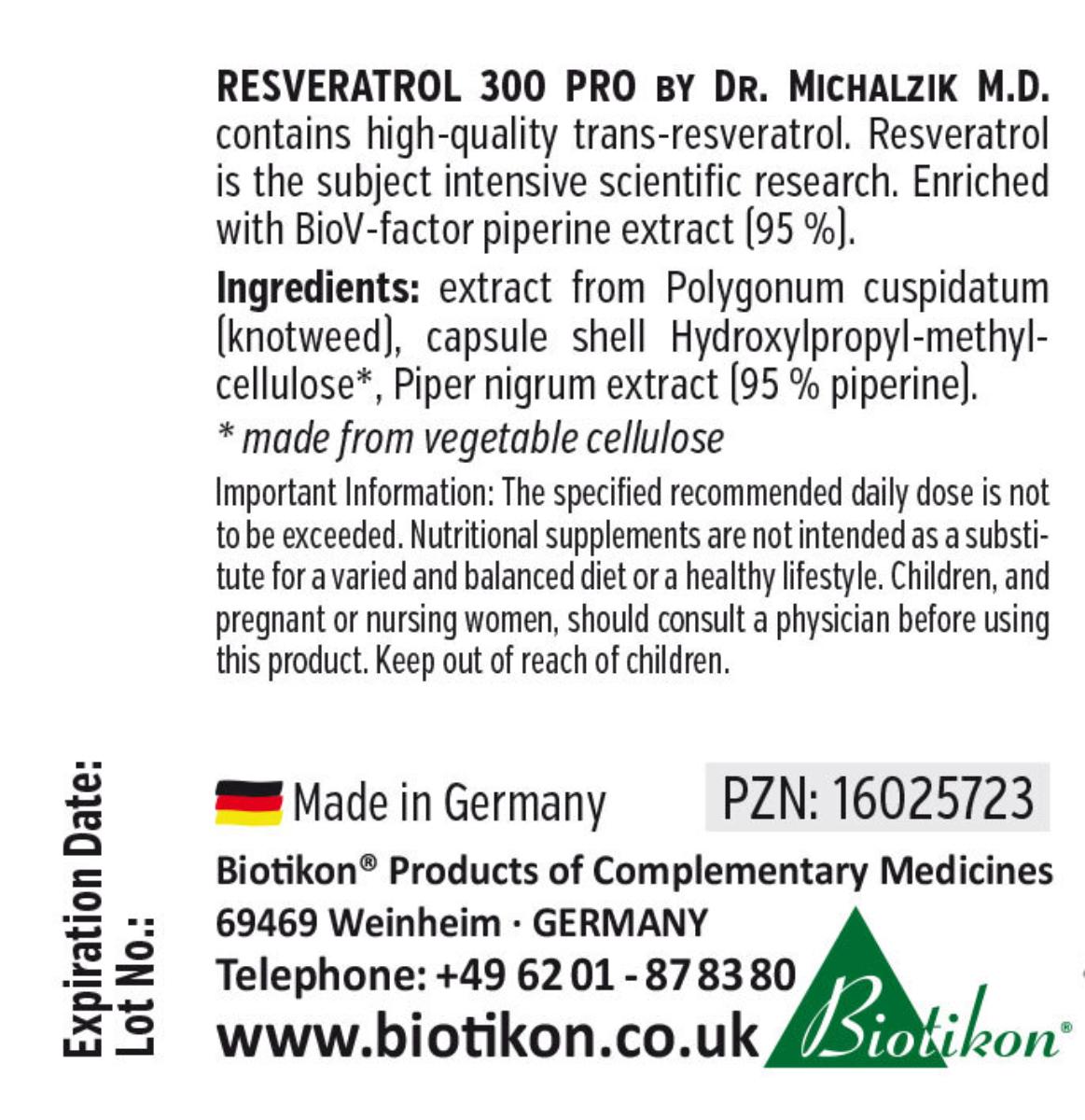 
                    
                      Resveratrol 300 PRO
                    
                  