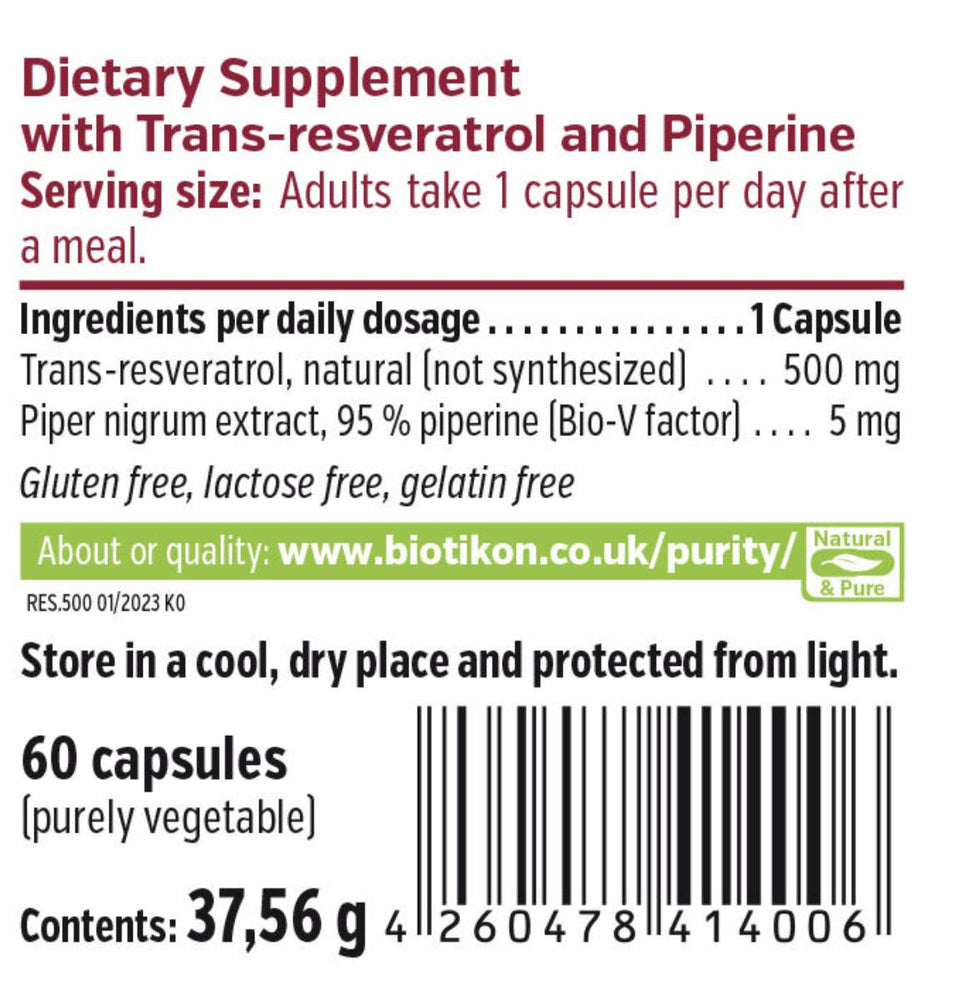 
                    
                      Resveratrol 500 PRO
                    
                  